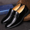 gentleman penny loafers - polished slip-on dress shoes