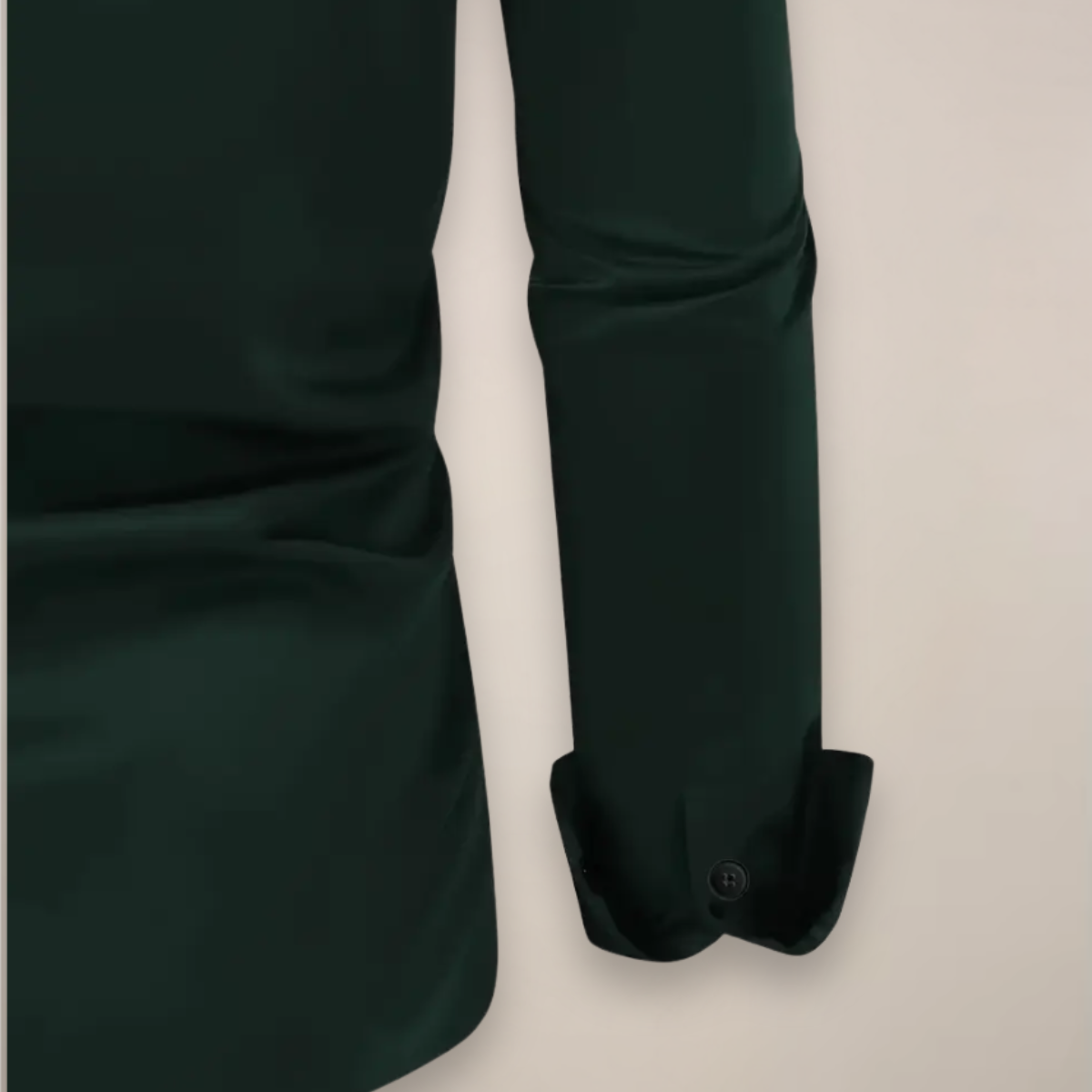 men's long-sleeve shirt with classic notched collar, versatile smart style