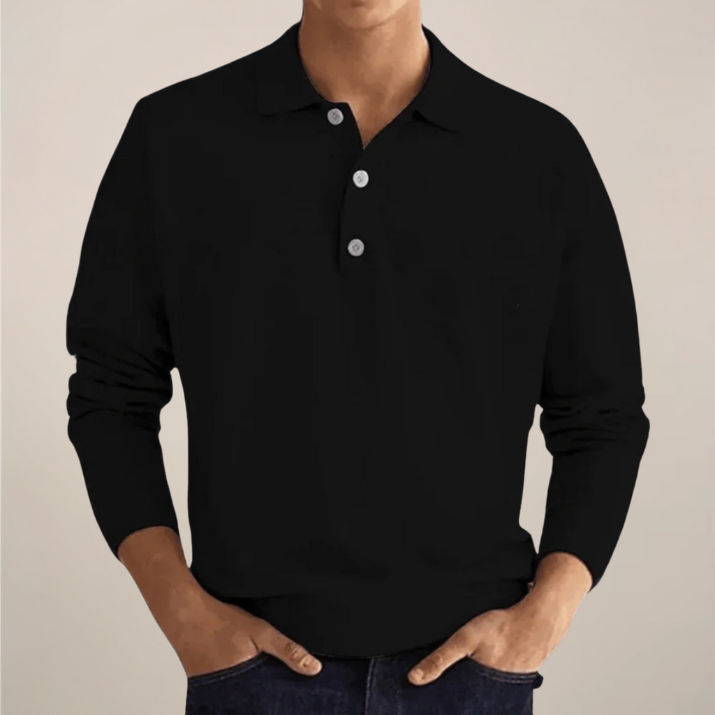 classic piqué polo shirt for men, short sleeve, soft touch