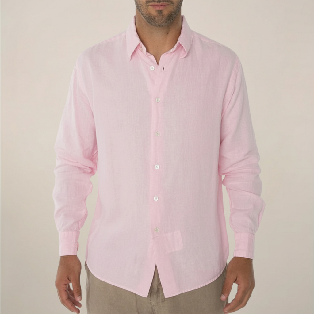 men's relaxed fit all season shirt with effortless everyday style