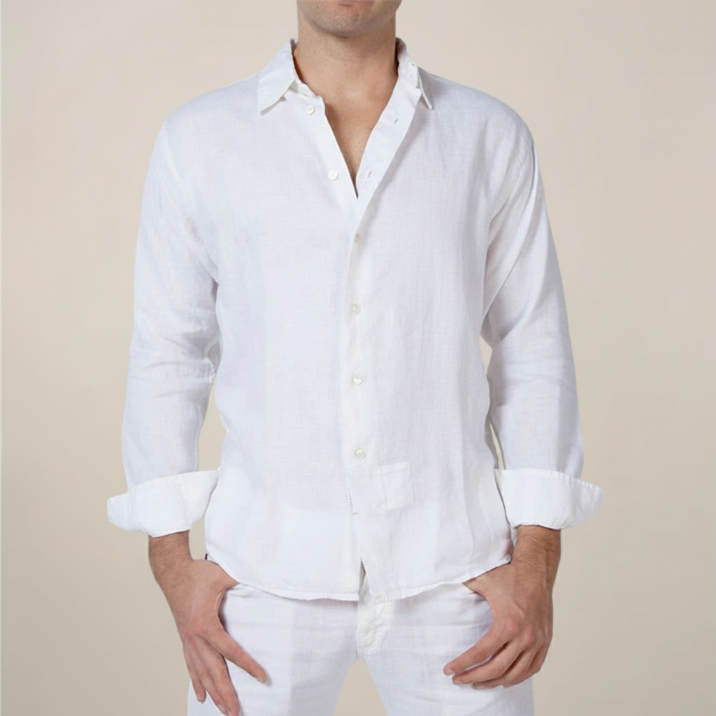 men's relaxed fit all season shirt with effortless everyday style