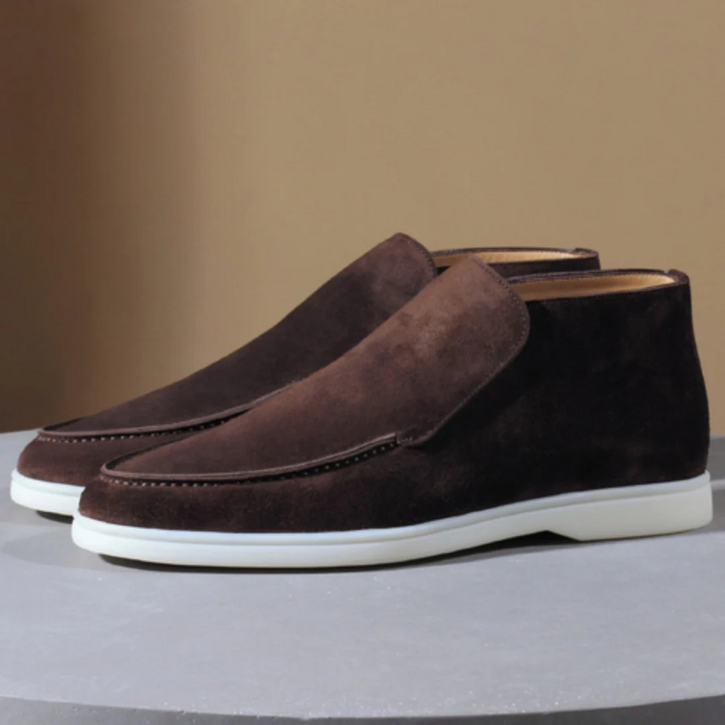 men's slip on ankle loafer for smart casual comfort