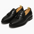 men's woven tassel loafers with classic slip on elegance