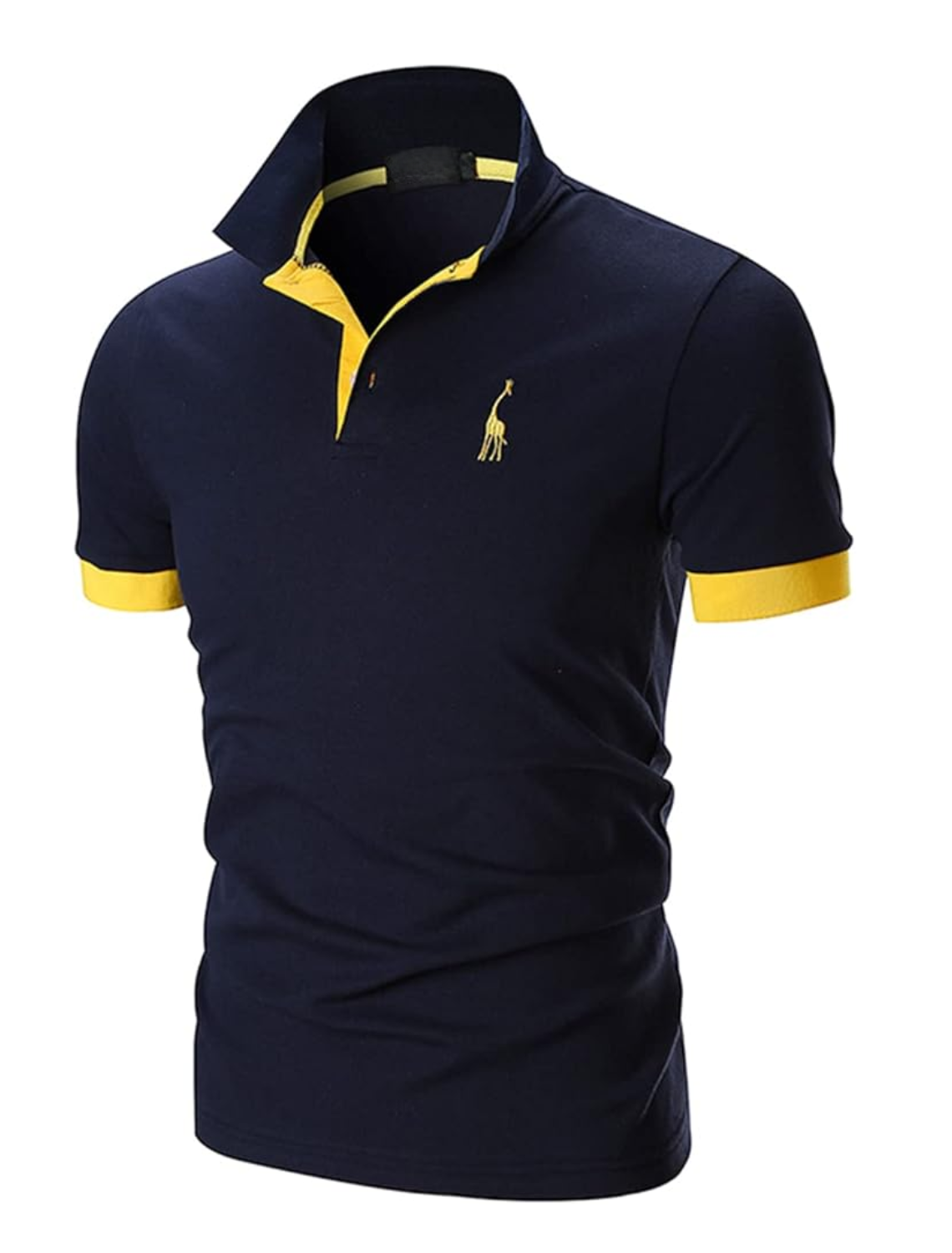 men's classic short-sleeve polo shirt for smart casual summer